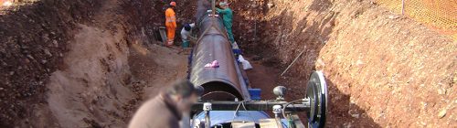 Auger Boring – Ώθηση σωλήνων με ταυτόχρονη εκσκαφή